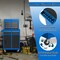 2-in-1 Tool Chest Cabinet with 5 Sliding Drawers and 4 Universal Wheels Perfect for Garage or Workshop